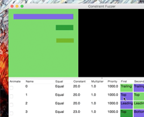 AutoLayout Constraint Fuzzer AutoLayout Constraint Fuzzer