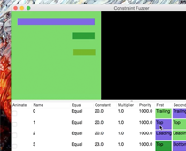 AutoLayout Constraint Fuzzer